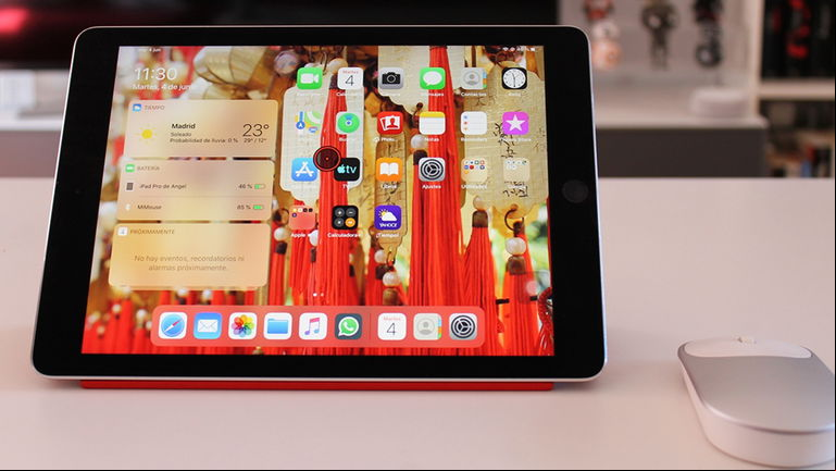 Así es como funciona y se configura un ratón en iOS 13 y iPadOS