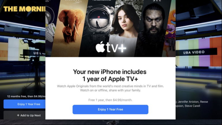 Cómo conseguir tu año gratis de Apple TV+