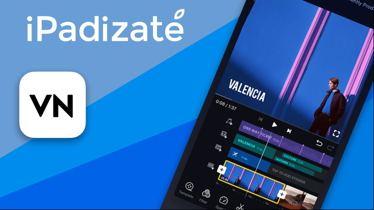 Edita vídeos en tu iPhone y de forma sencilla con 'VN Editor de vídeo'