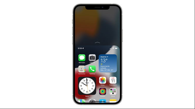 ¿Por qué la pantalla del iPhone se baja?