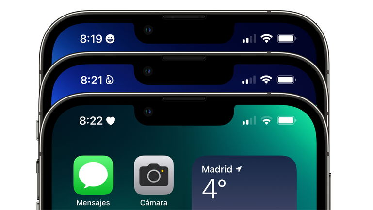 Truco iPhone: cómo tener un emoji en la barra de estado