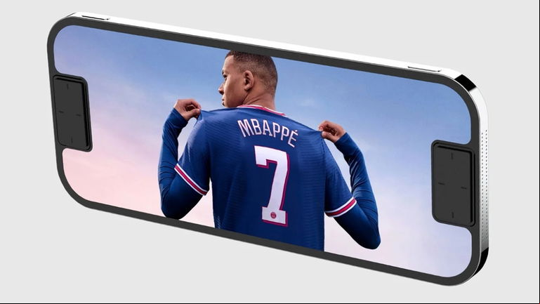 El concepto más loco de consola de Apple. Como un iPhone con dos notch