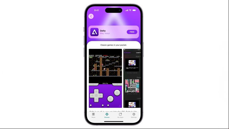 El emulador para iPhone Delta ya disponible para descargar en todo el mundo