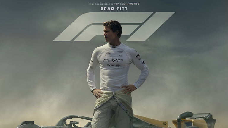 Ya disponible el primer tráiler oficial de la peli 'F1' con un Brad Pitt colosal