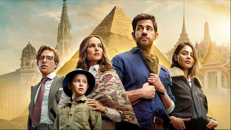 Es como Indiana Jones pero con Natalie Portman y John Krasinski y se acaba de estrenar en streaming