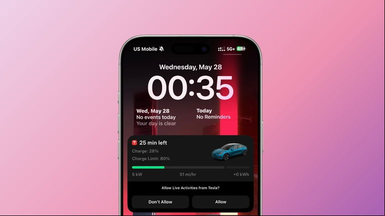 Si tienes un Tesla y un iPhone esta novedad de la app oficial te va a encantar