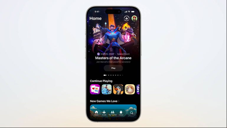 Así es la nueva app Games de Apple: todo lo que podrás hacer
